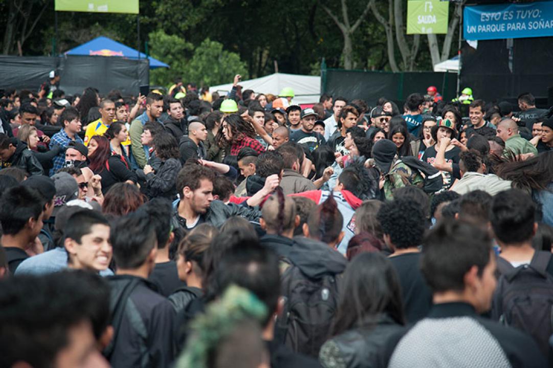 Parchando - Rock Al parque 2016 | Fotografía por Andrés Casas