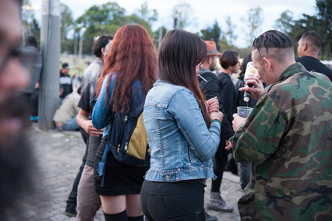 Parchando - Rock Al parque 2016 | Fotografía por Andrés Casas