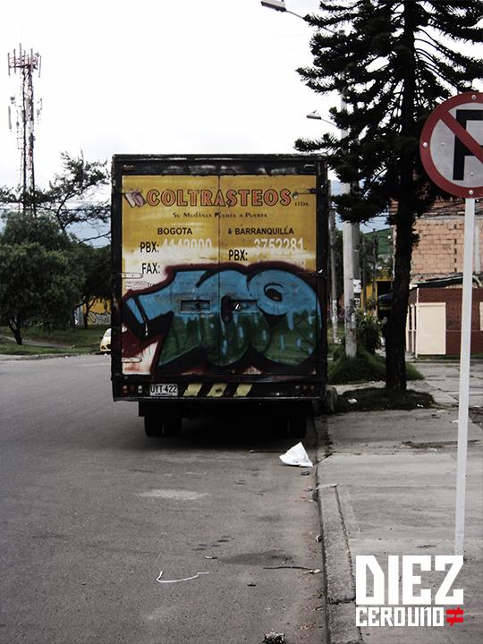 109s - Diez Cero Uno Graffiti Respect - Bogotá 2021