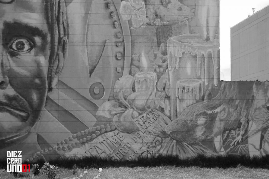Mal Crew - Mala Memoria | Detalle Mural Calle 26
