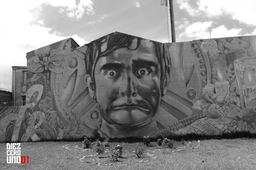 Mal Crew - Mala Memoria | Detalle Mural Calle 26